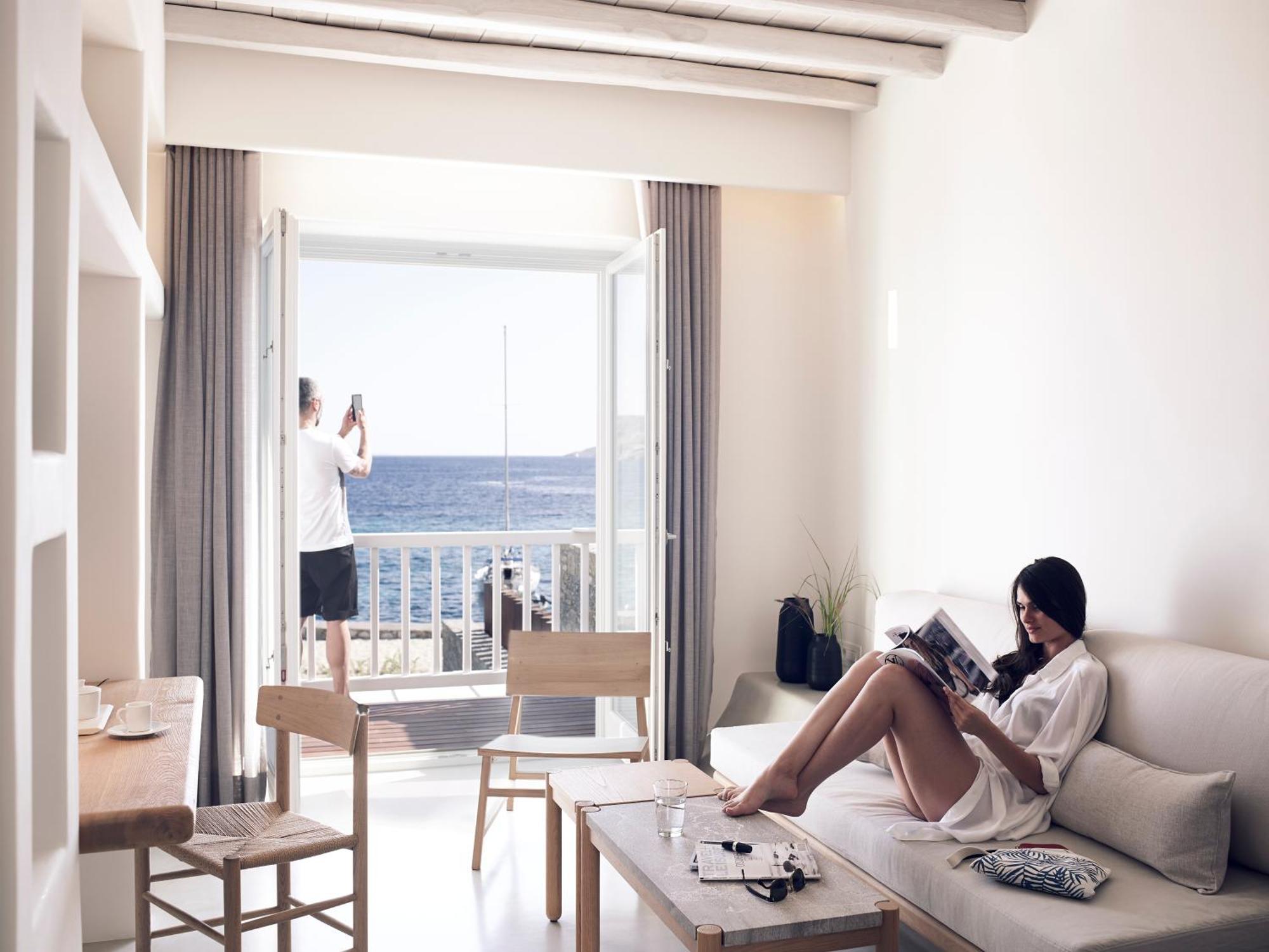 Bill&Coo Mykonos-The Leading Hotels Of The World (Adults Only) Mykonos Town Ruang foto